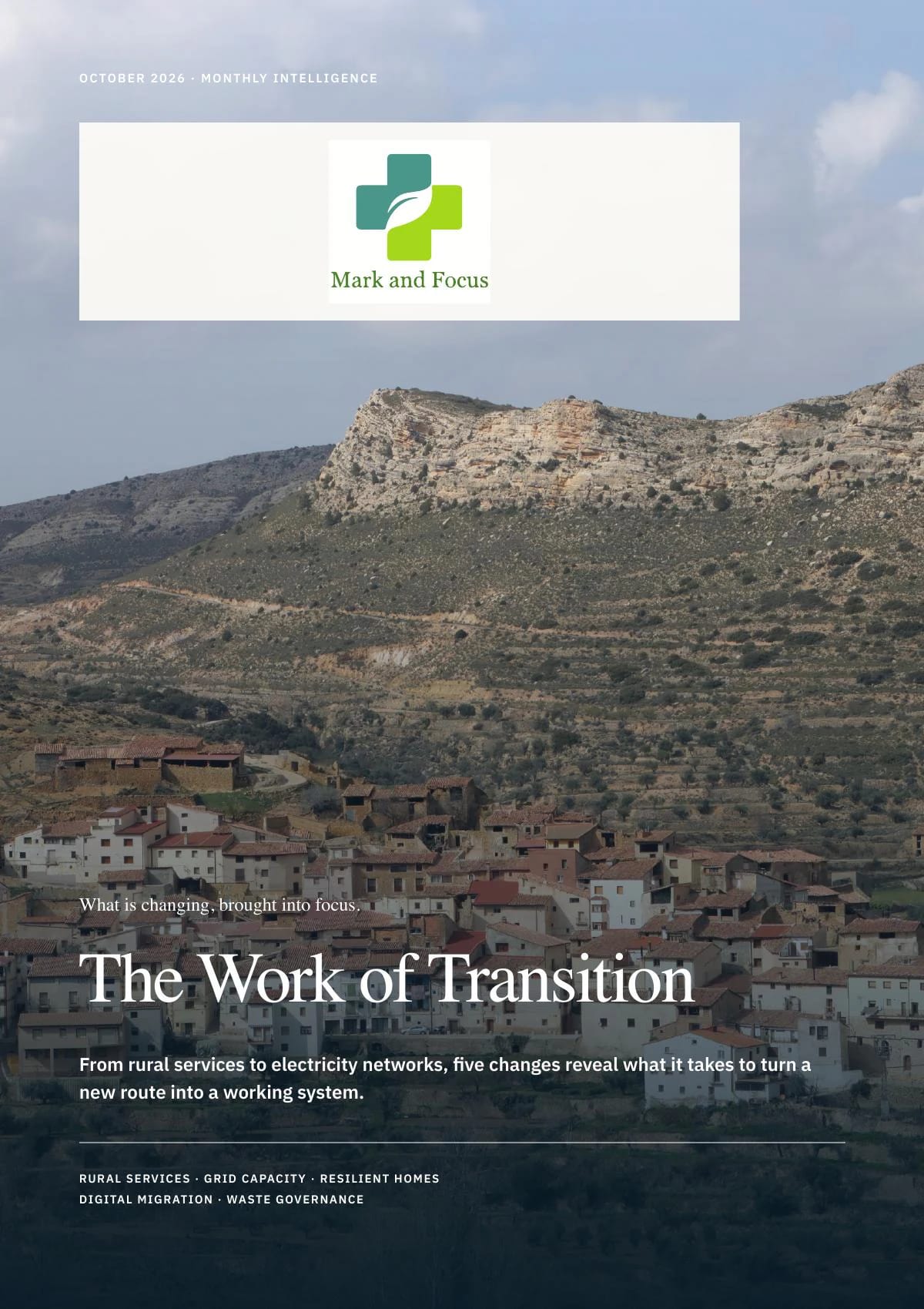 Mark and Focus Monthly October 2026 cover