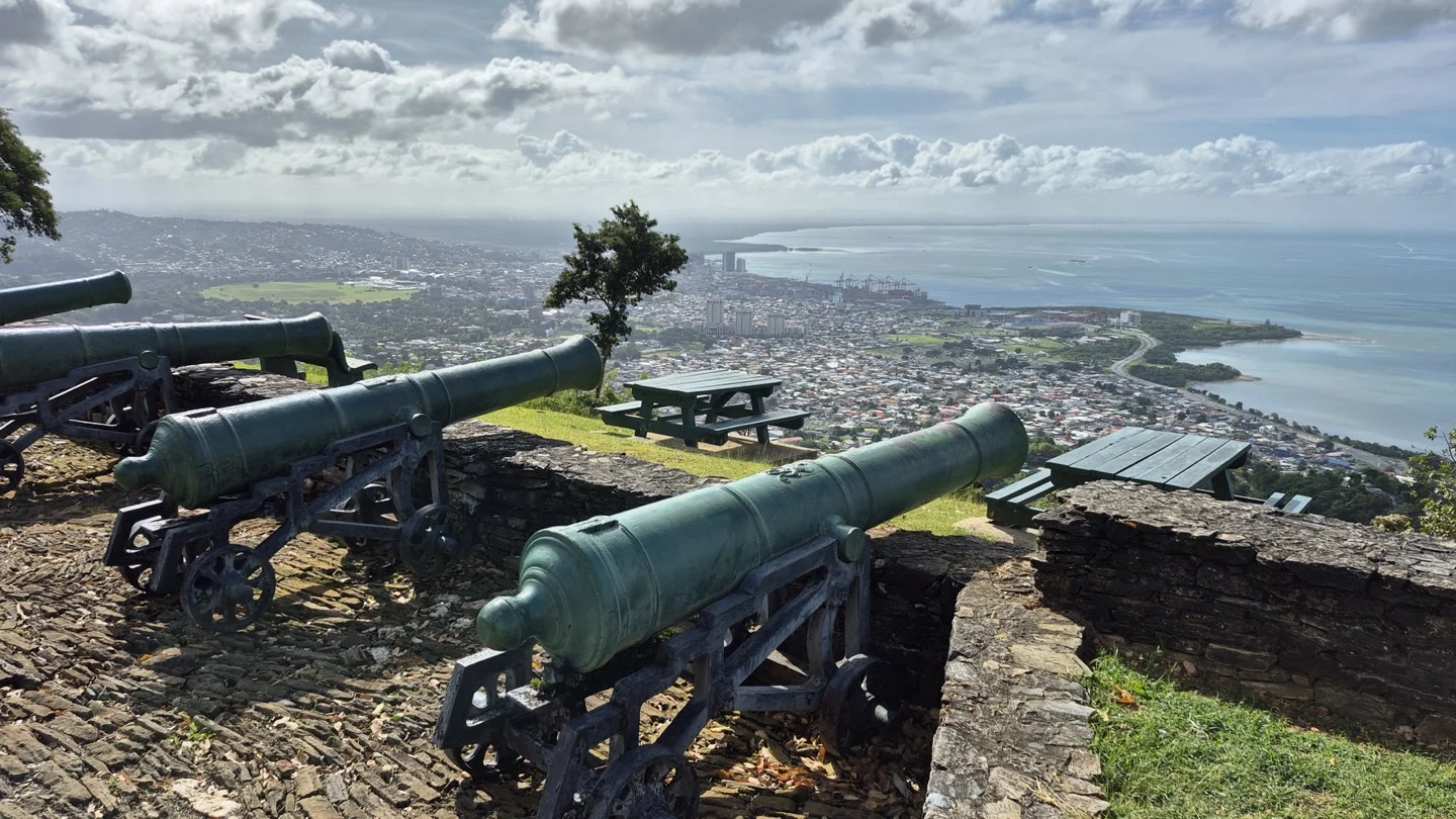 Port of Spain and its waterfront viewed from Fort George.